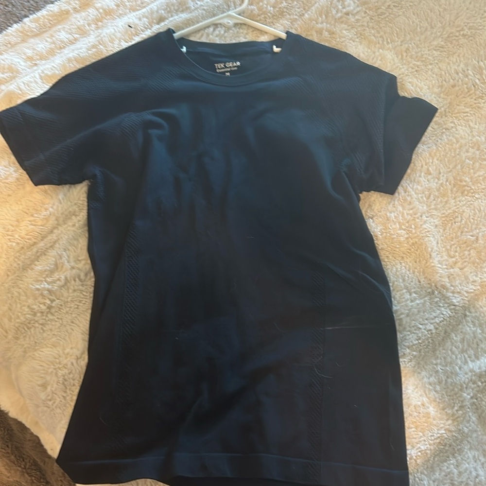Black compression shirt